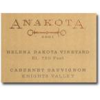 Anakota - Cabernet Sauvignon Knights Valley Helena Dakota Vineyard 2018