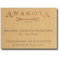 Anakota - Cabernet Sauvignon Knights Valley Helena Dakota Vineyard 2018 (750ml) (750ml)