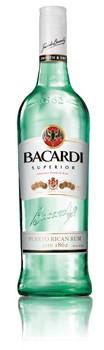 Bacardi - Rum Silver Light (Superior) Puerto Rico (50ml) (50ml)