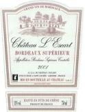 Chteau lEscart - Bordeaux Suprieur Tradition 0