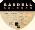 Barrell - Cask Strength Bourbon Batch #30 117.32 proof 5 year