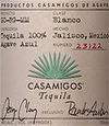 Casamigos - Blanco Tequila 0 (750)