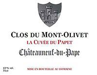 Clos du Mont-Olivet - Châteauneuf-du-Pape Cuvee du Papet 2018 (750ml) (750ml)