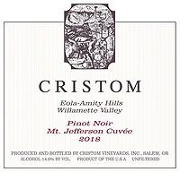 Cristom - Mt. Jefferson Cuvee Pinot Noir 2021 (750ml) (750ml)