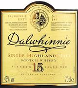Dalwhinnie Distillery - 15 Year Single Malt Scotch Whisky