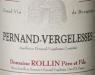 Domaine Rollin Pere & Fils - Pernand Vergelesses 2020 (750)