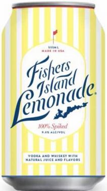 Fishers Island - Lemonade 100% Spiked Vodka and Whiskey (355ml) (355ml)