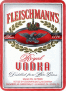 Fleischmann's - Royal Vodka