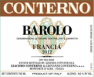 Giacomo Conterno - Barolo Francia 2018 (750)