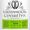 Greenhook Ginsmiths - American Dry Gin 0 (750)