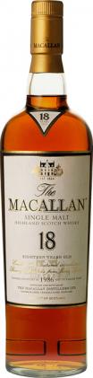 Macallan - 18 year old Single Highland Malt Scotch Whisky (750ml) (750ml)
