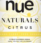 Nue - Naturals Citrus Zero Sugars Vodka