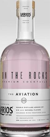 On the Rocks - The Aviation (Made with Larios London Dry Gin) (375ml) (375ml)