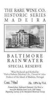 Rare Wine Company - Historic Series Baltimore Rainwater NV (750ml) (750ml)