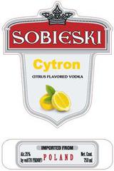 Sobieski - Cytron Vodka (1L) (1L)