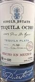 Tequila Ocho - Single Estate Plata Blanco 2021