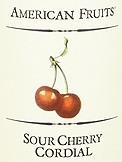 Warwick Valley Distillery - American Fruits Sour Cherry Cordial (375ml) (375ml)