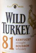 Wild Turkey - Kentucky Straight Bourbon Whiskey 81 Proof 0