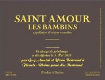 Yann Bertrand - Les Bambins Saint-Amour 2022 (750ml) (750ml)